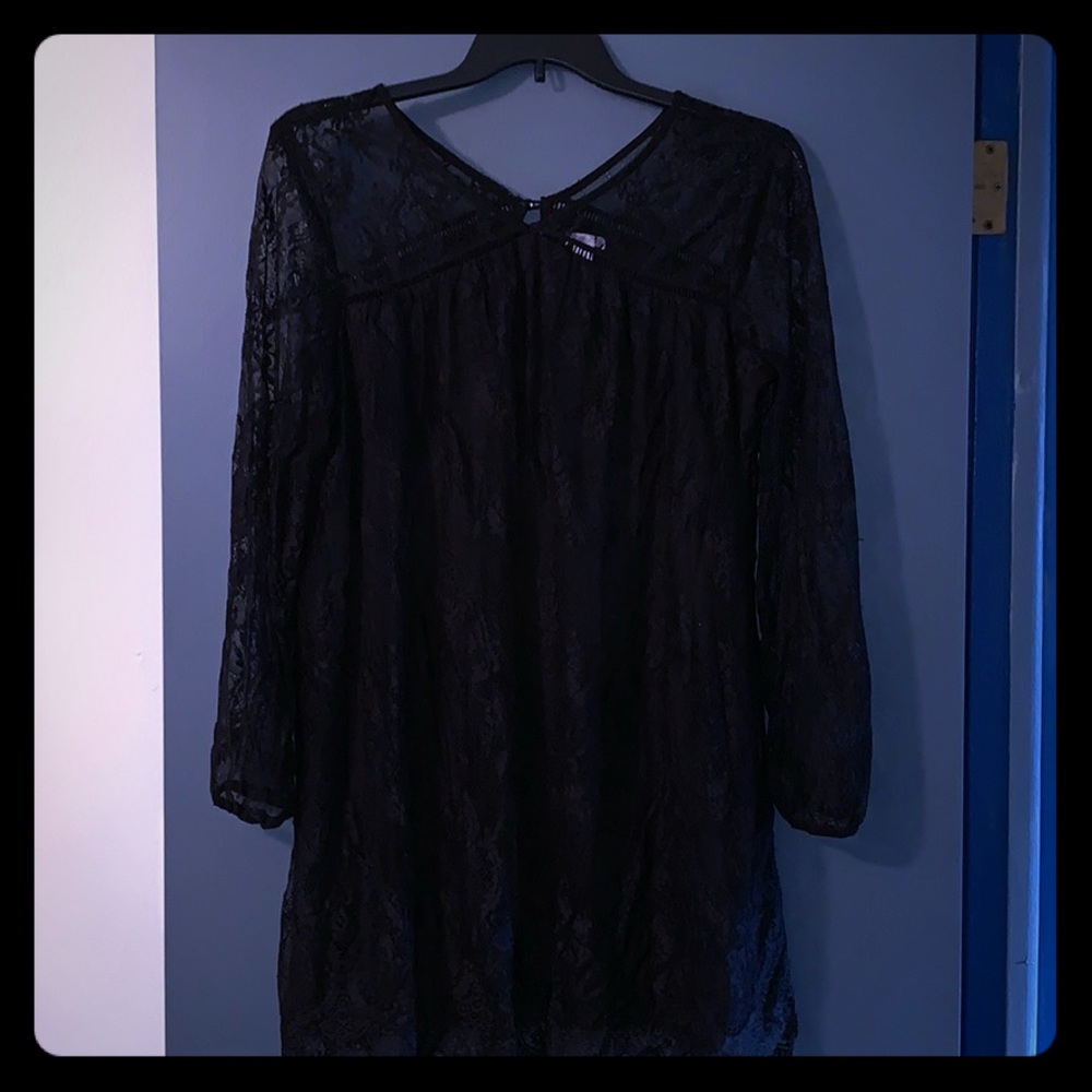 Black lacy tunic/dress ◾️